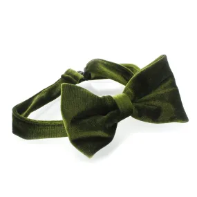 Adult Velvet Adjustable Pre-Tied Bow Tie