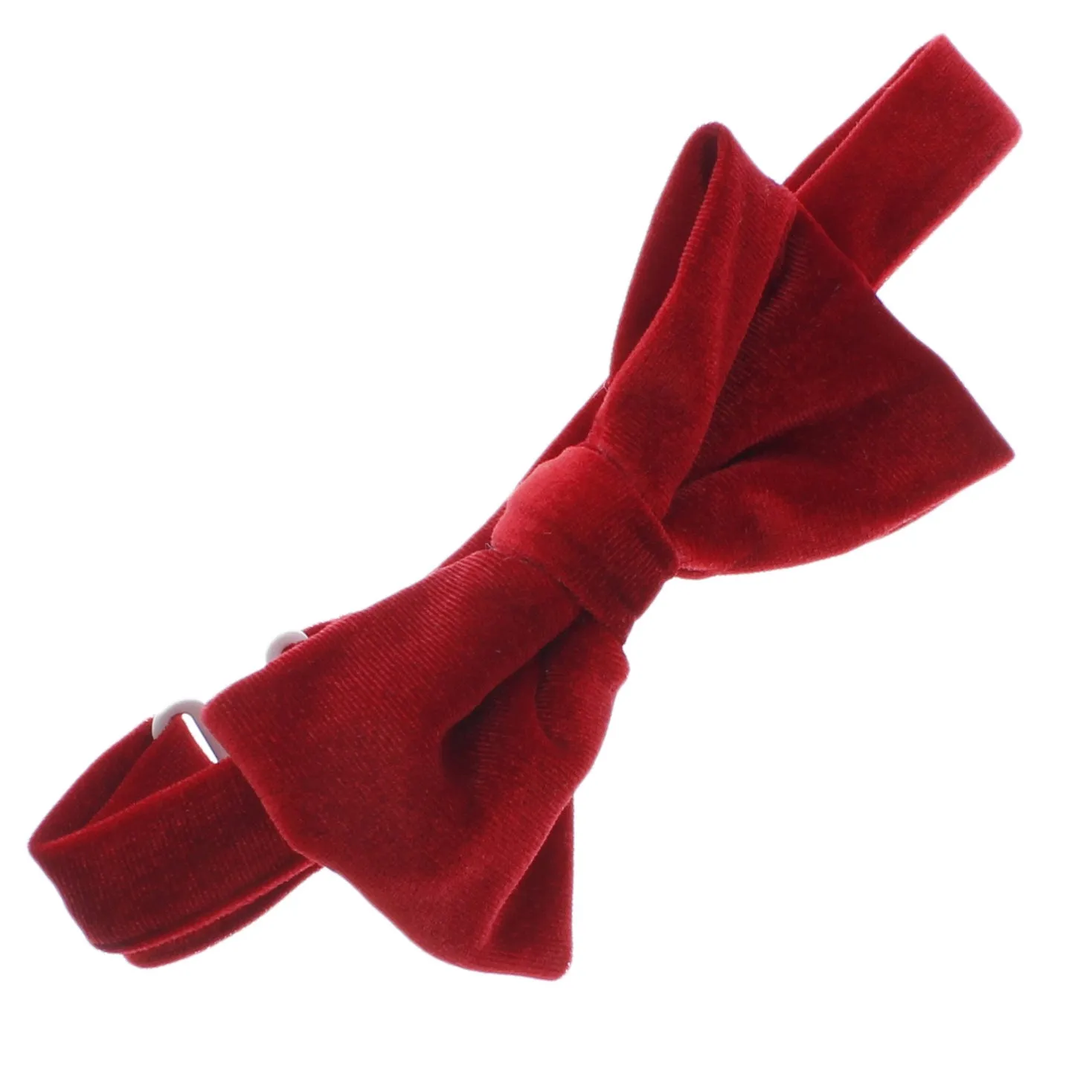 Adult Velvet Adjustable Pre-Tied Bow Tie