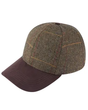 Alan Paine Combrook Tweed Baseball Cap