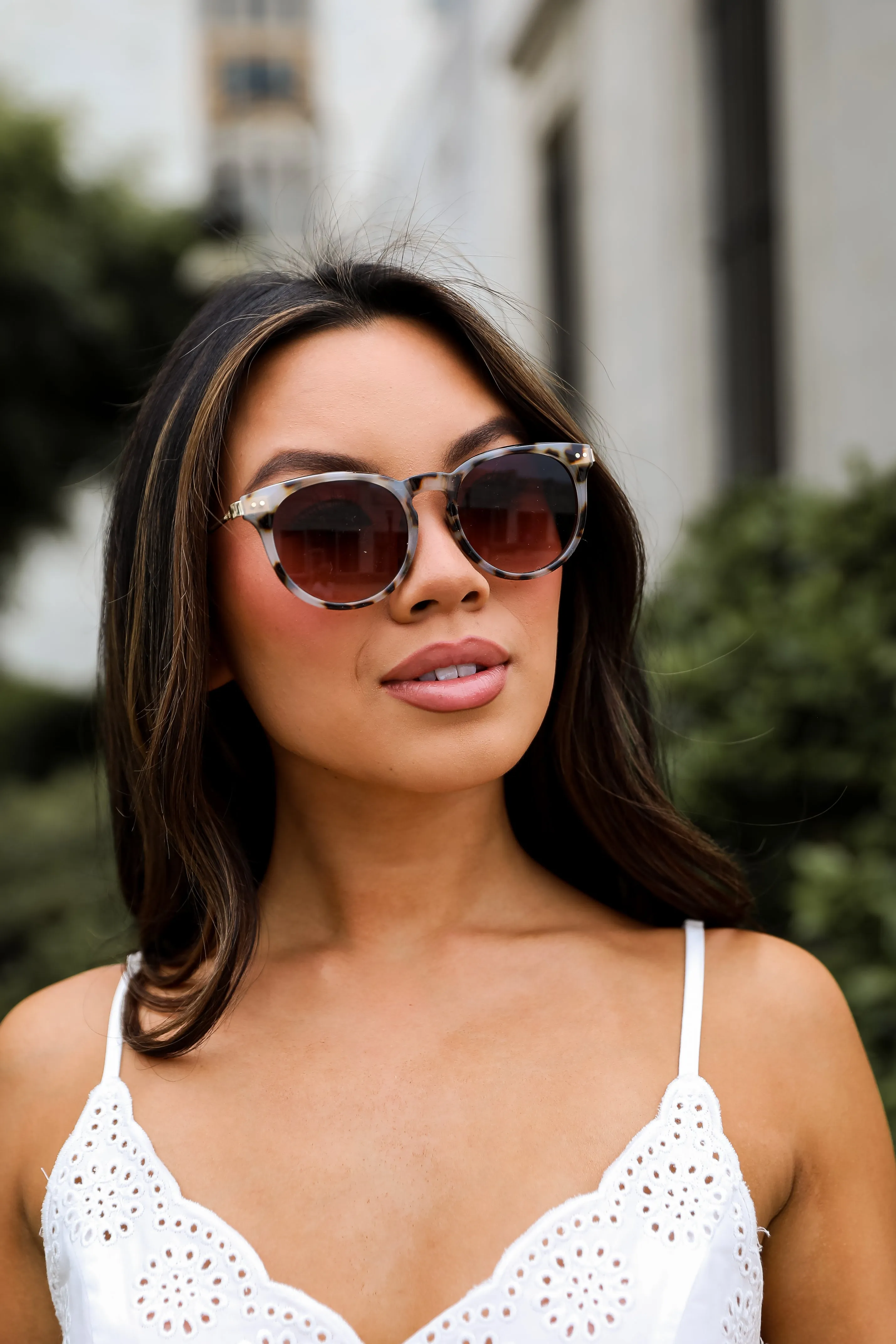 Always Your Favorite Tortoise Round Sunglasses