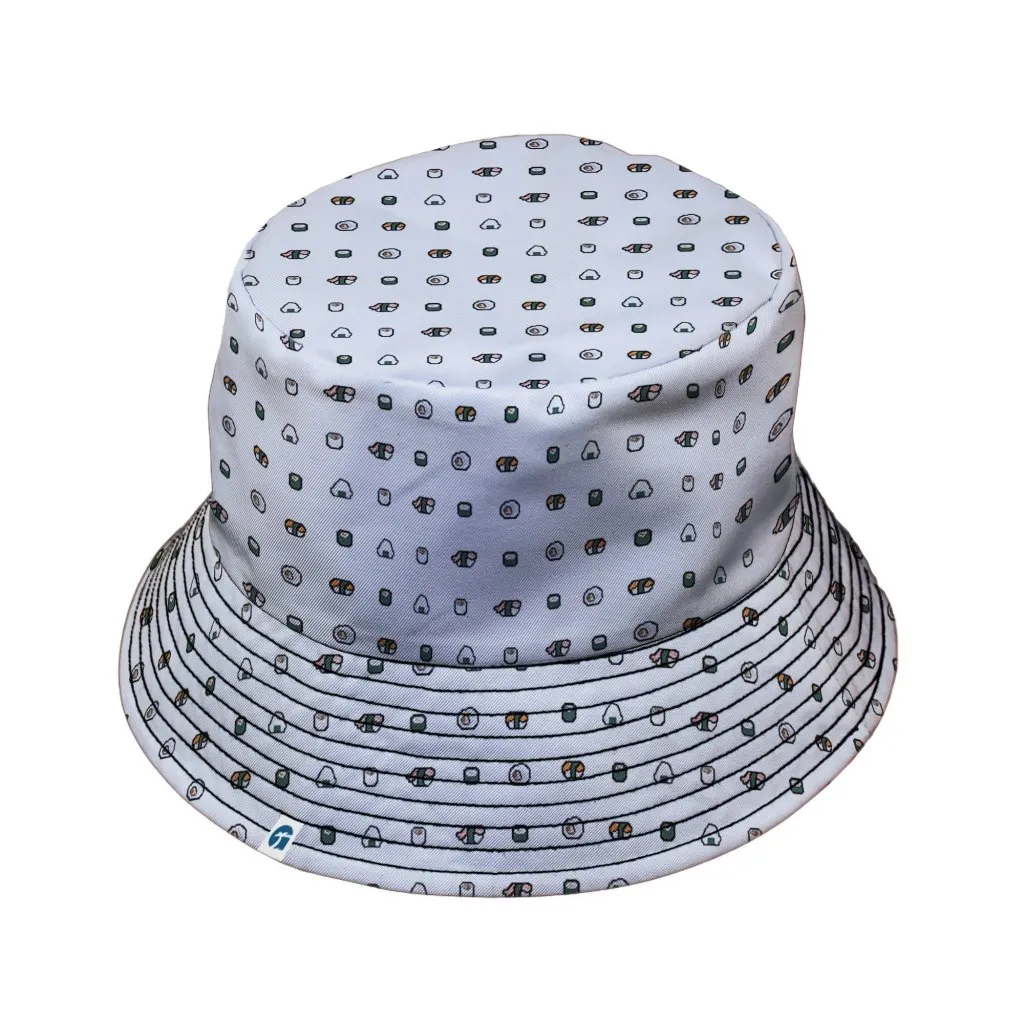 Anime Sushi Rolls Light Bucket Hat