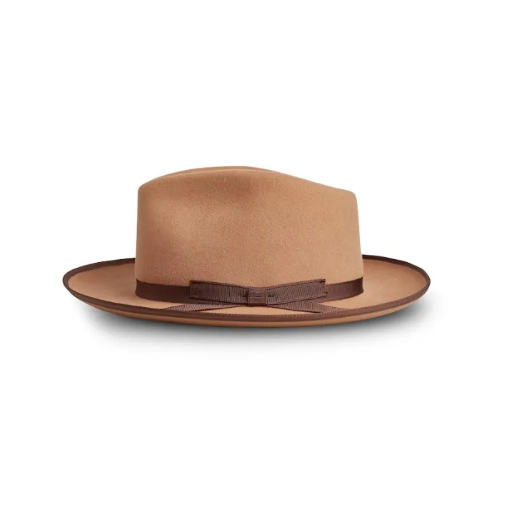 Bellissimo Dallas Fur Felt Fedora - Camel