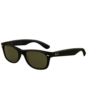 Black New Wayfarer Sunglasses in Black