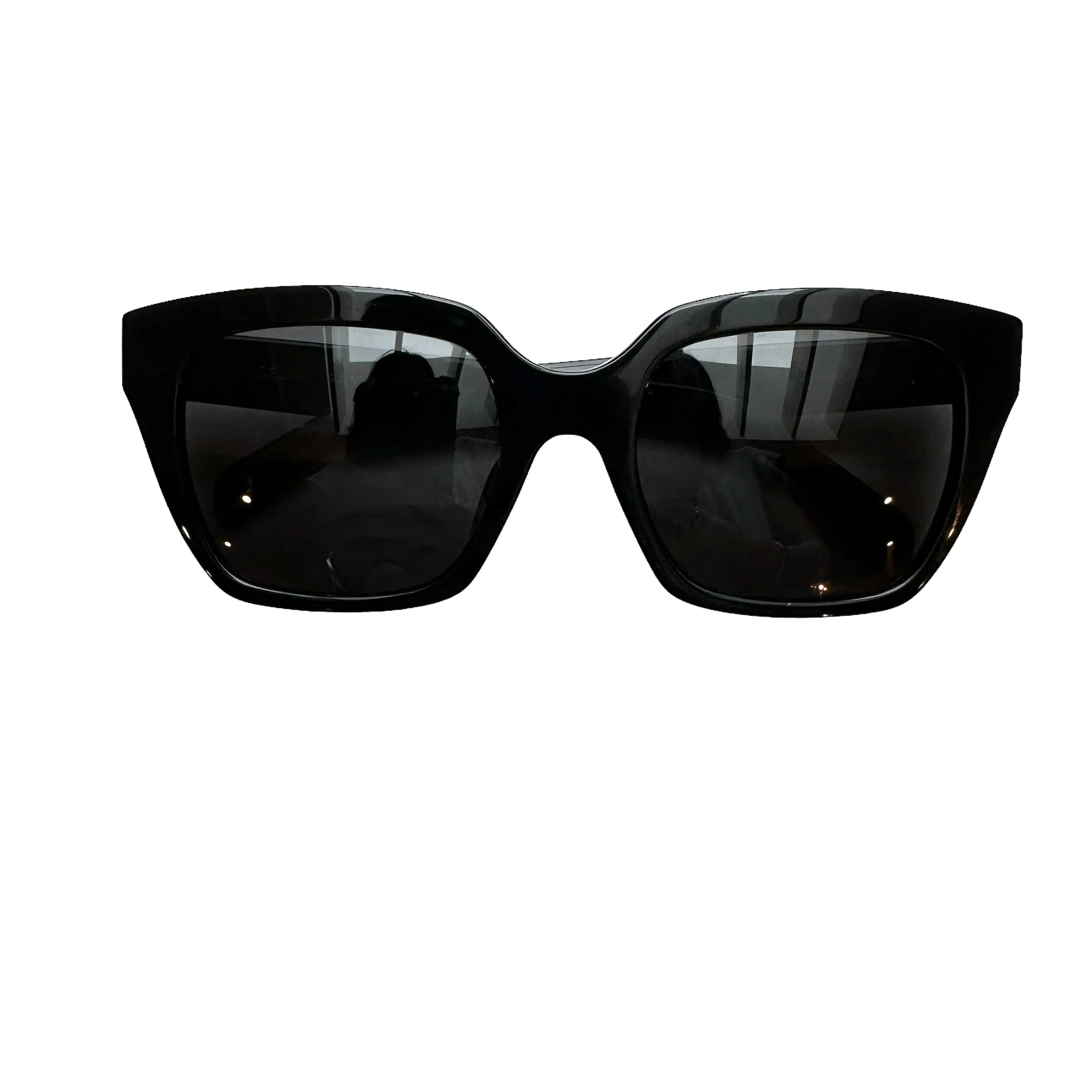 Black Oversized Wayfarer