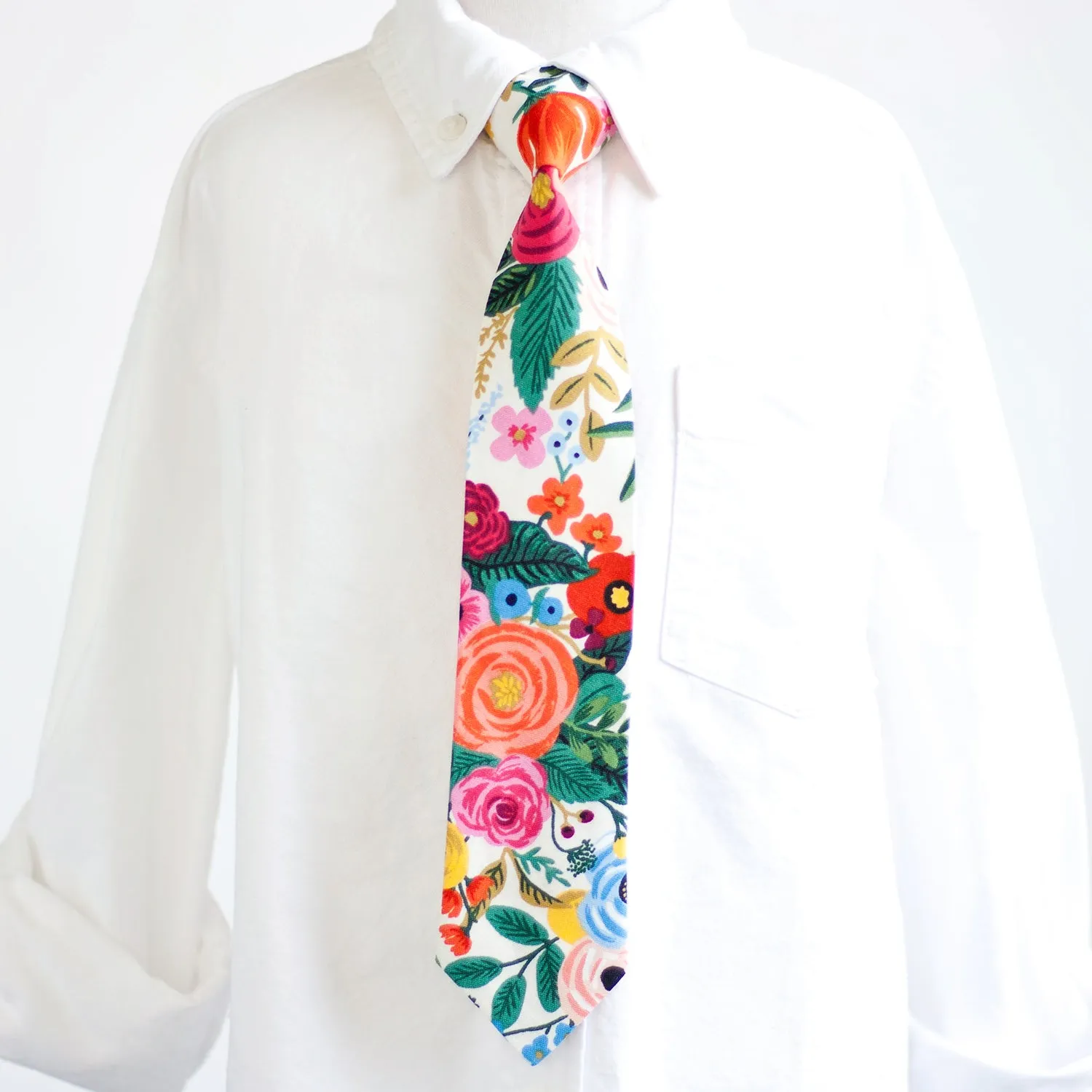 Boy's Bow Tie / Garden Party In Cream