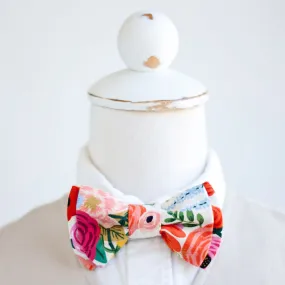 Boy's Bow Tie / Garden Party In Cream