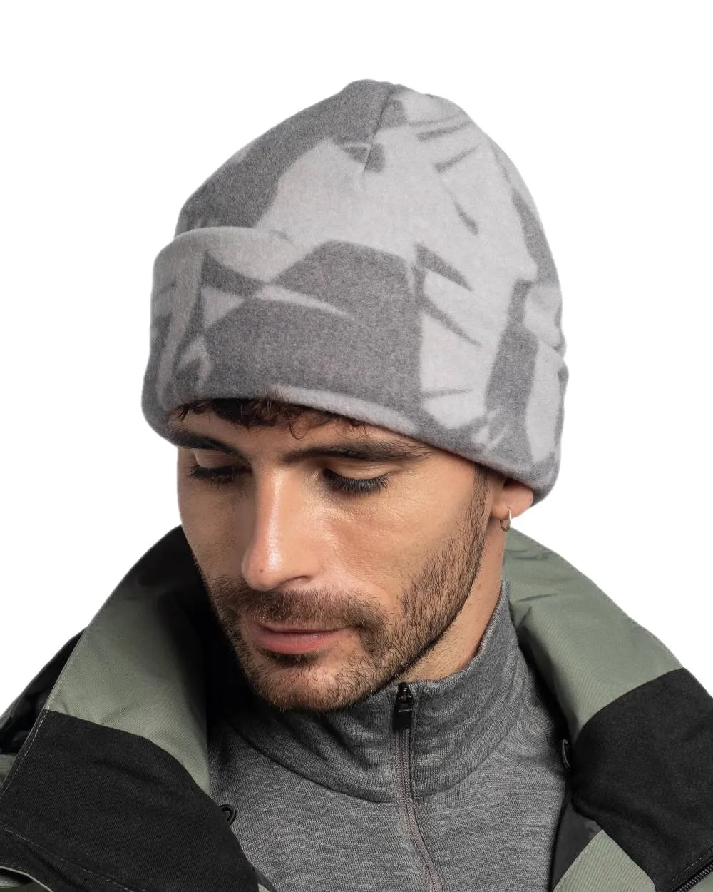 Buff Polar Prints Beanie