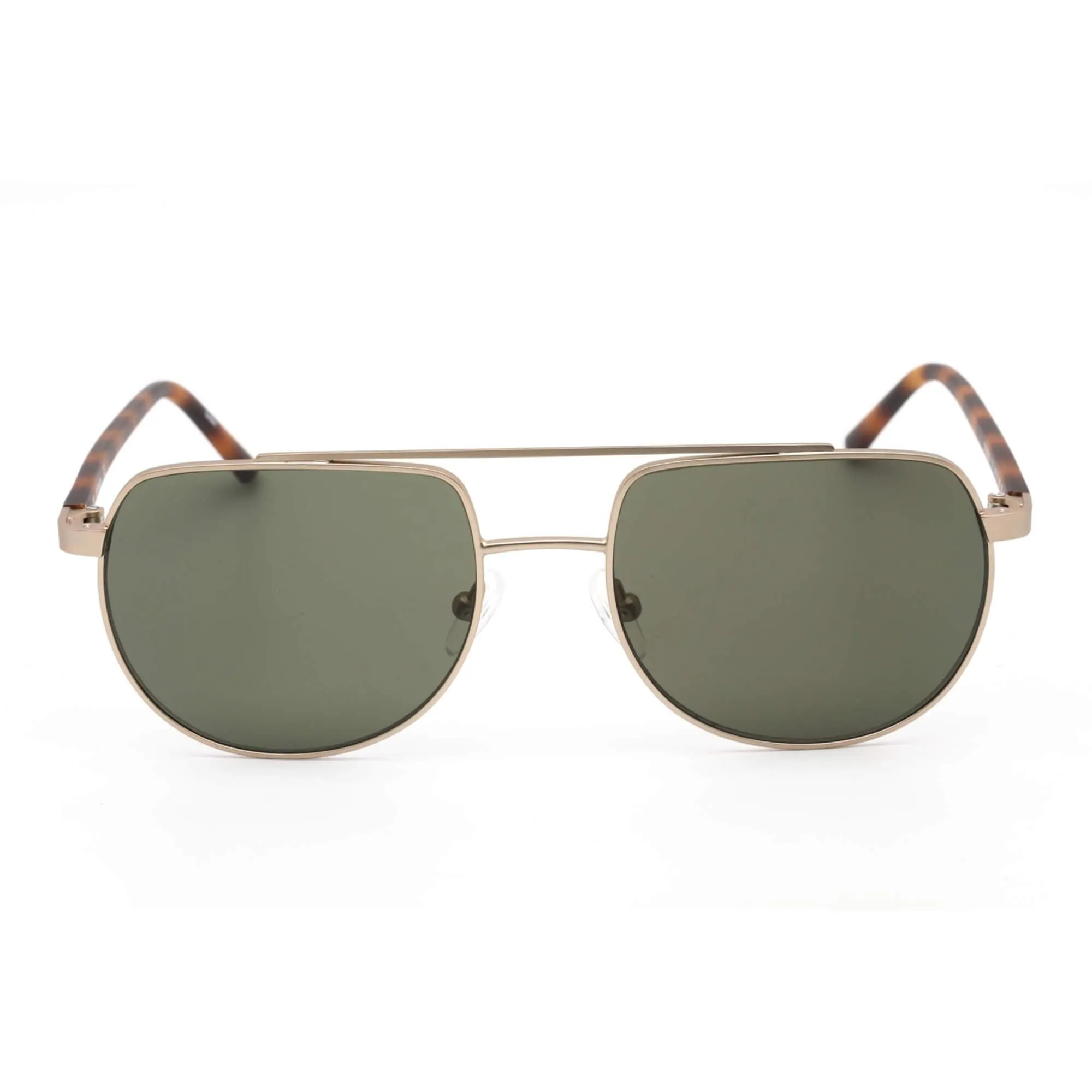 Calvin Klein Men's Sunglasses - Matte Light Gold Metal Aviator Frame | CK20301S 716