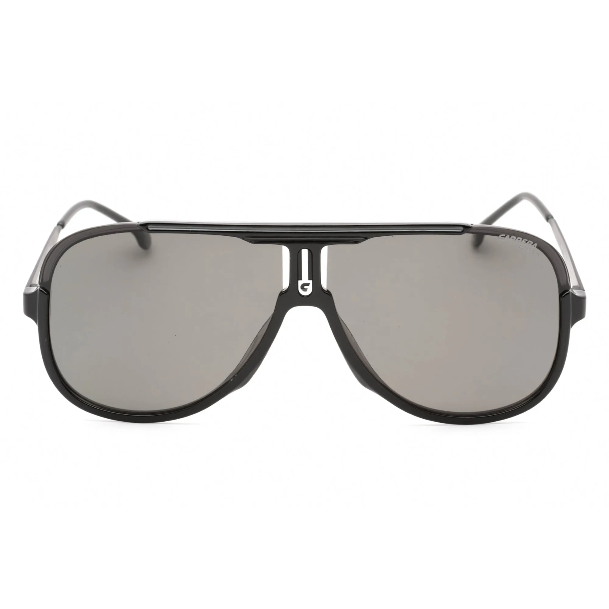 Carrera Men's Sunglasses - Black Grey Plastic Aviator Frame | CARRERA 1059/S 008A M9