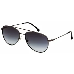 Carrera Men's Sunglasses - Dark Ruthenium Black Aviator Frame | CARRERA 187/S 0V81 9O