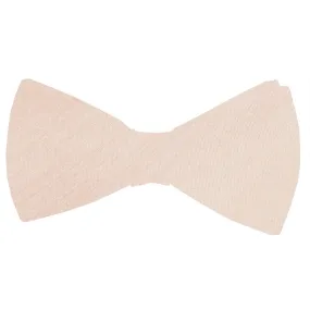 Champagne Shantung Bow Ties