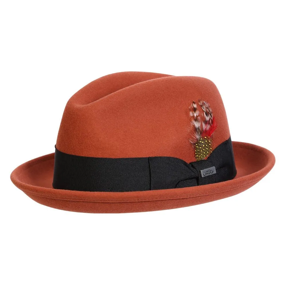 Conner Detroit Wool Fedora Hat