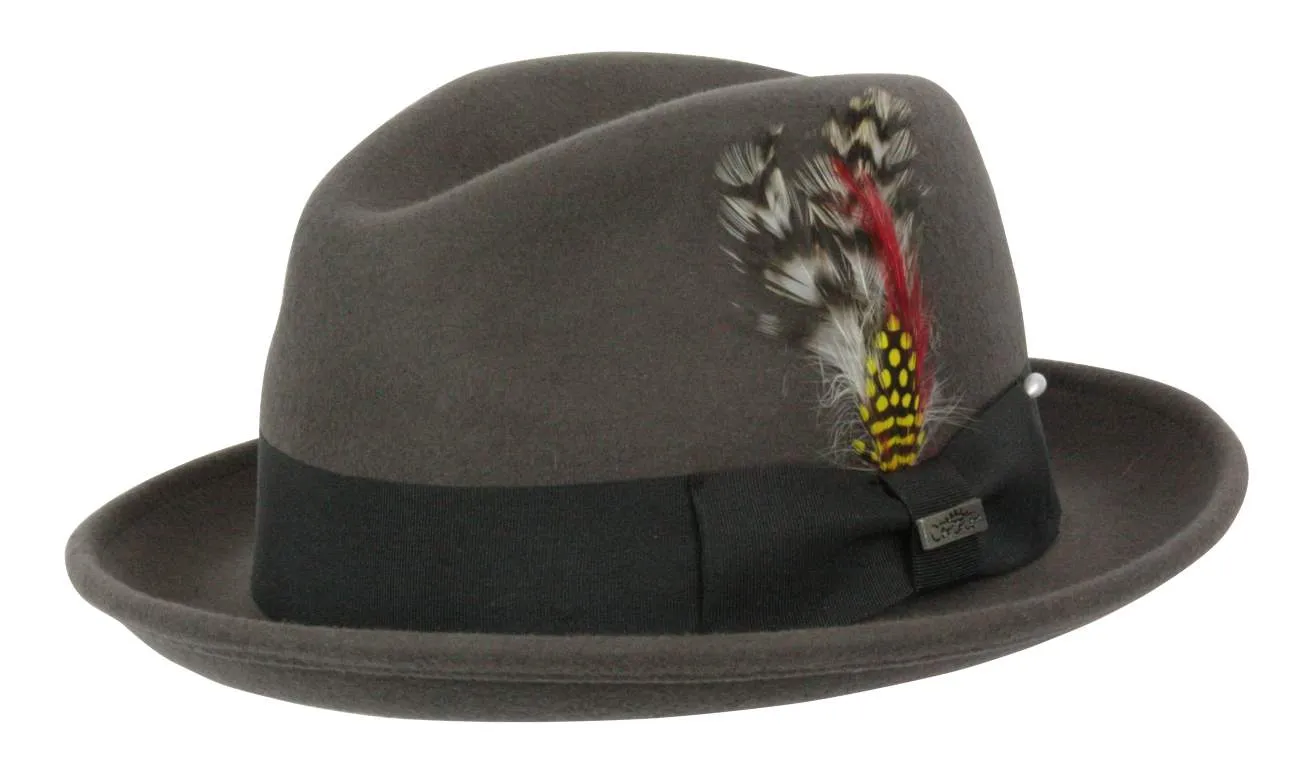 Conner Detroit Wool Fedora Hat