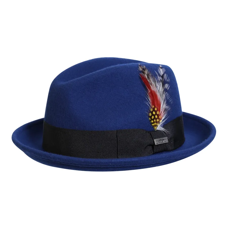 Conner Detroit Wool Fedora Hat