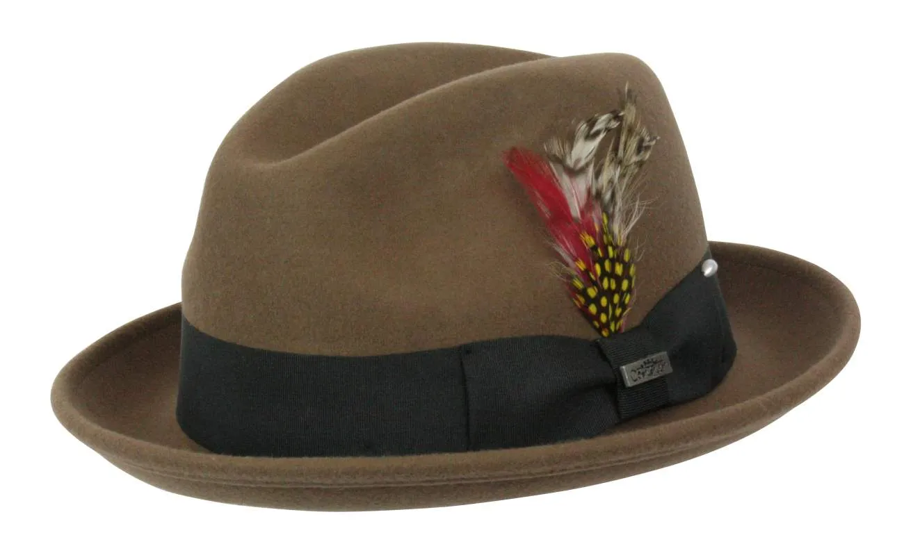 Conner Detroit Wool Fedora Hat