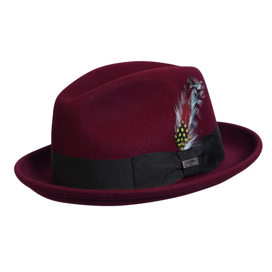 Conner Detroit Wool Fedora Hat