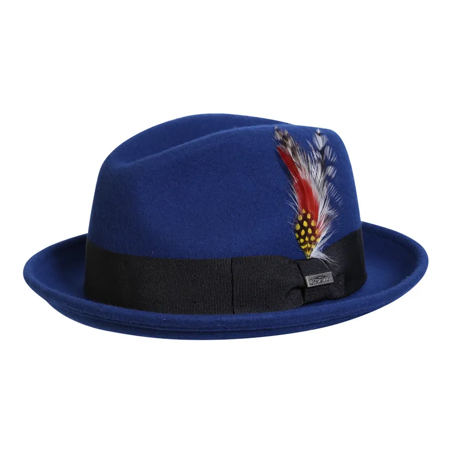 Conner Detroit Wool Fedora Hat