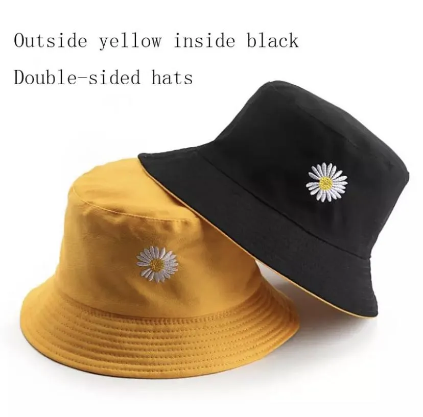 Daisy Reversible Bucket Hats 🌼