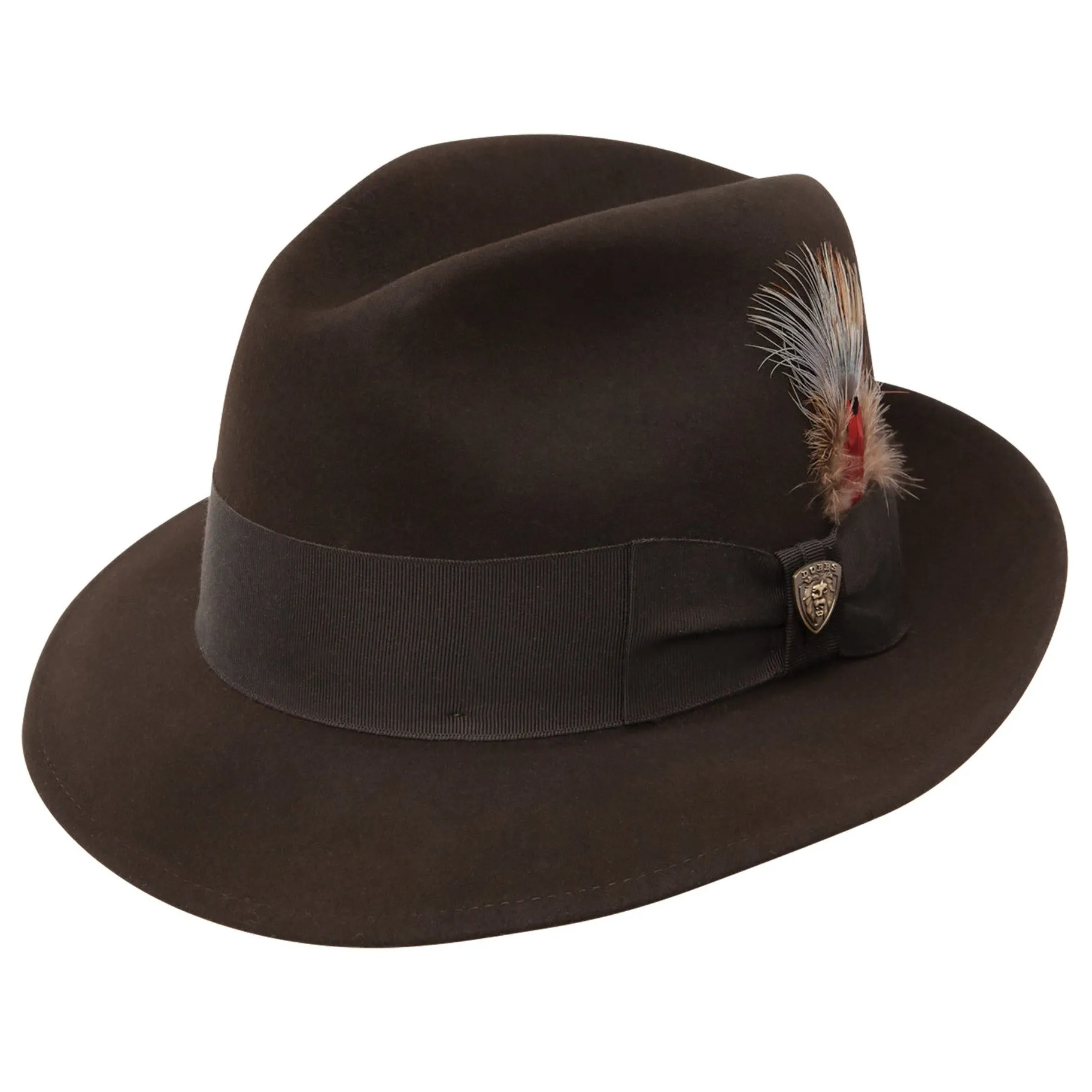 Dayton Fur Felt Fedora by Dobbs