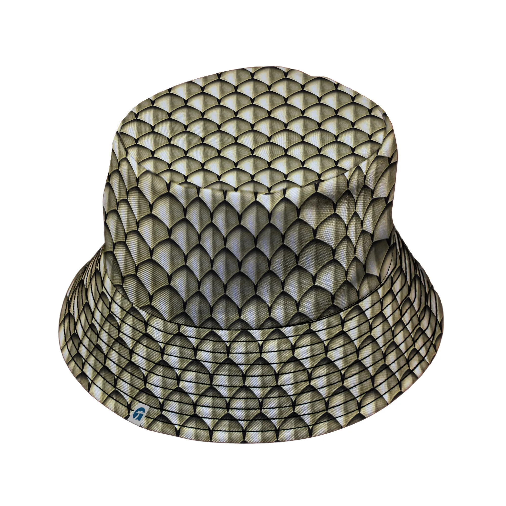 Dragon Scales Gold Dnd Bucket Hat