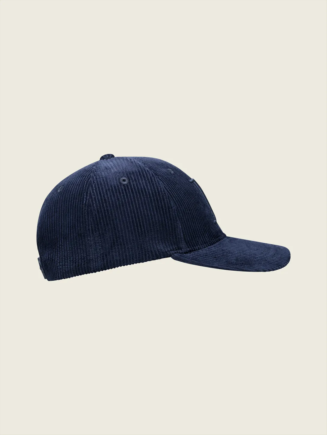 Encore Corduroy Baseball Cap - Dark Navy