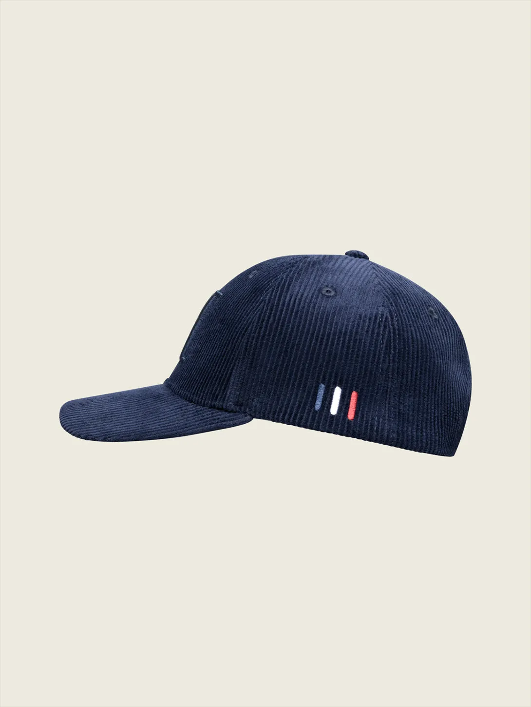 Encore Corduroy Baseball Cap - Dark Navy