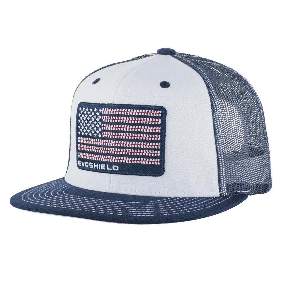 EvoShield Flag Snapback Flatbill Cap: WTV1037300410