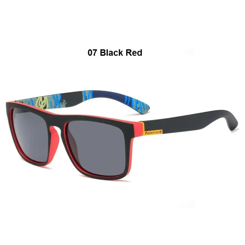 Fashion Vintage Polarized Sunglasses Men Women Driving Fishing Men's Square Sun Glasses Travel Shades For Man Hiking Anti-glare