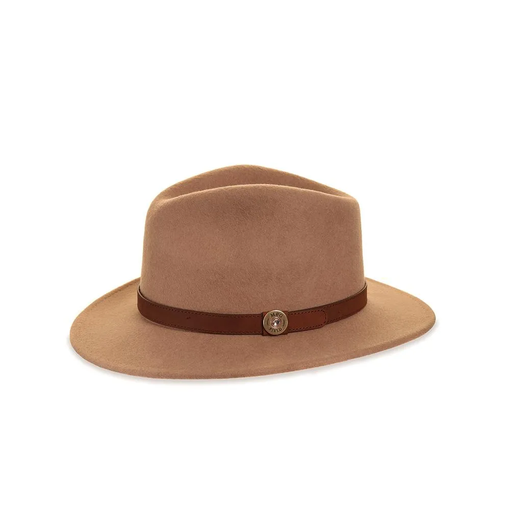 Felt Fedora - Camel