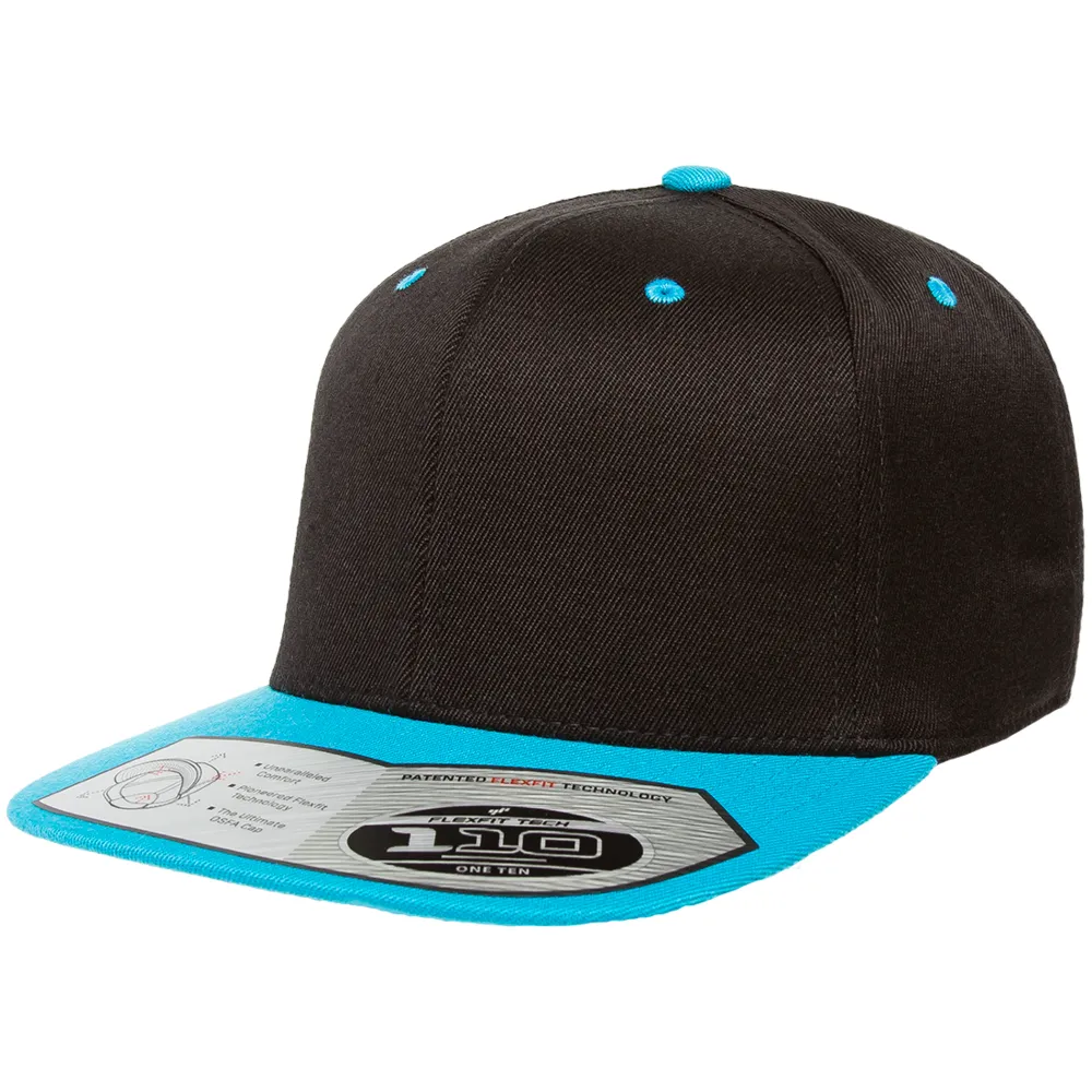 Flexfit 110F/FT Flatbill Snapback Cap (Full Case/$8.08 ea.)