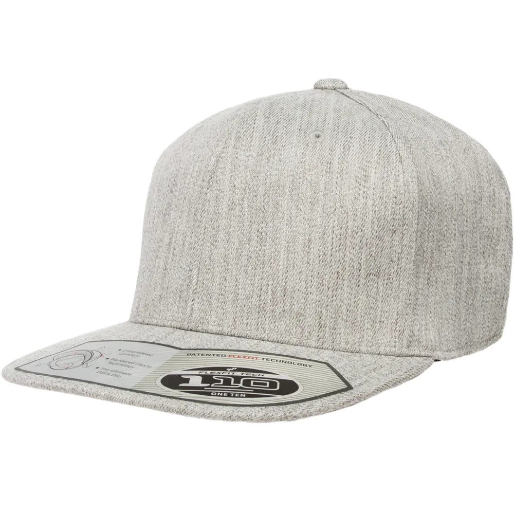 Flexfit 110F/FT Flatbill Snapback Cap (Full Case/$8.08 ea.)