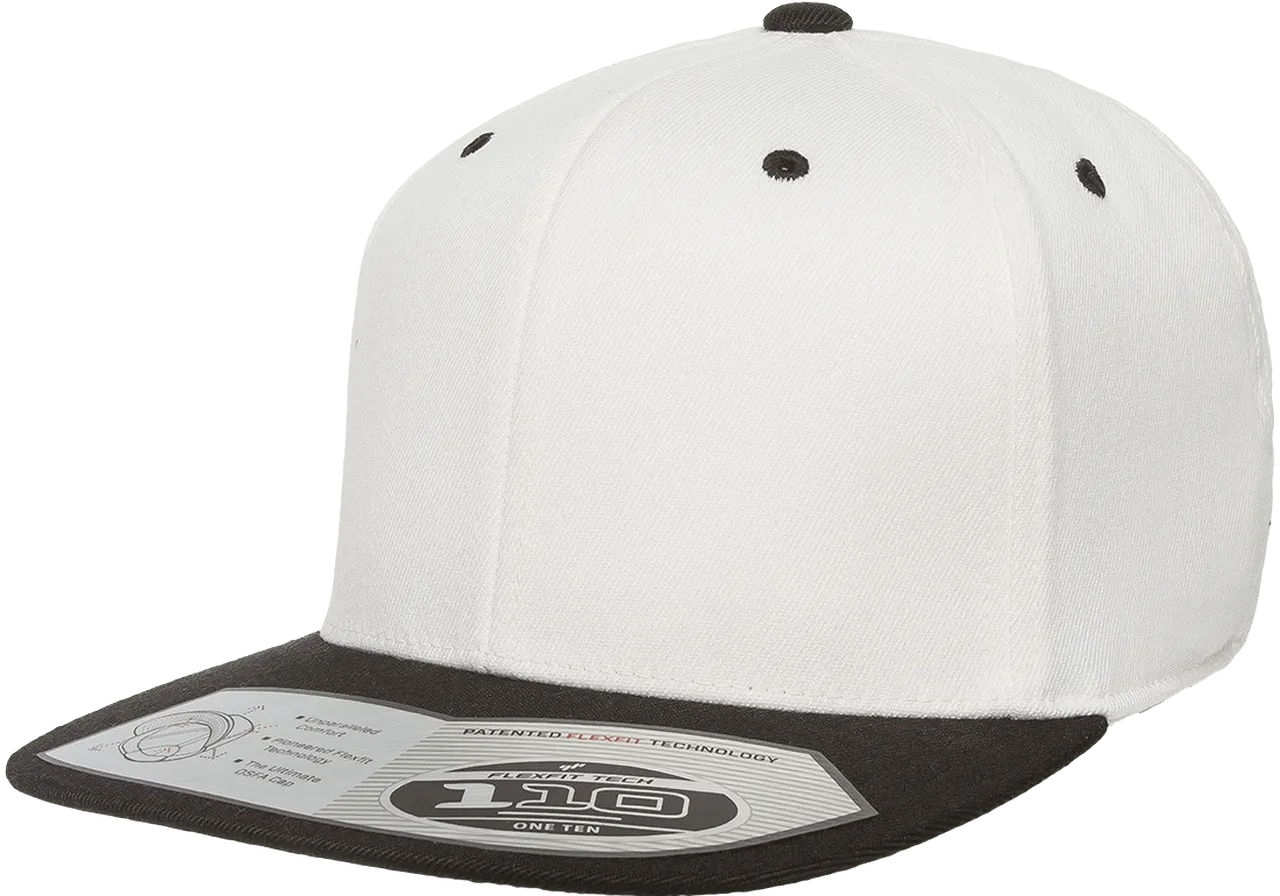 Flexfit 110F/FT Flatbill Snapback Cap (Full Case/$8.08 ea.)