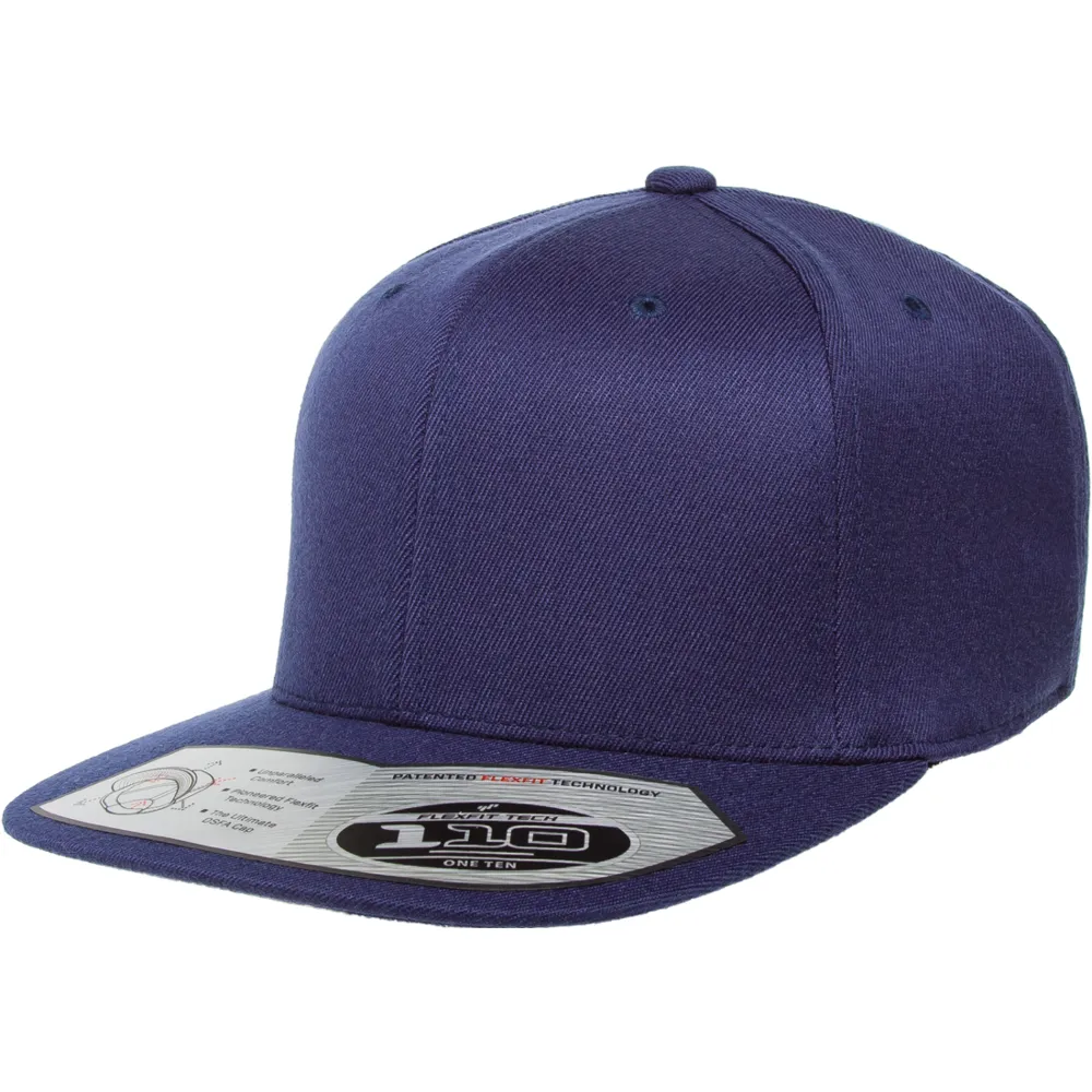 Flexfit 110F/FT Flatbill Snapback Cap (Full Case/$8.08 ea.)