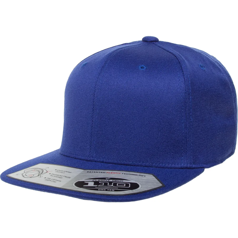 Flexfit 110F/FT Flatbill Snapback Cap (Full Case/$8.08 ea.)