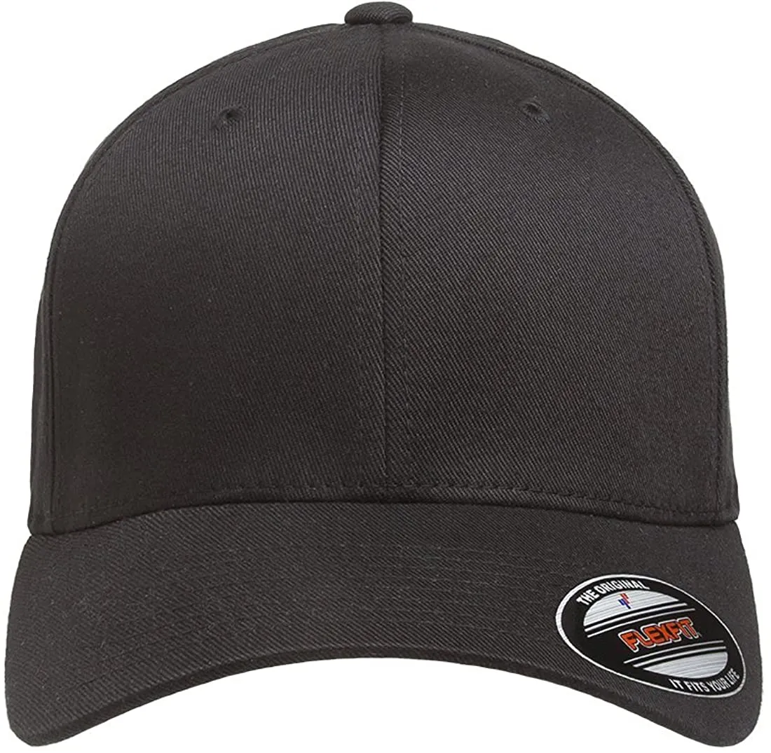 Flexfit Men's Athletic Baseball Fitted Cap Charcoal