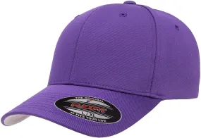 Flexfit Men's Athletic Baseball Fitted Cap Purple