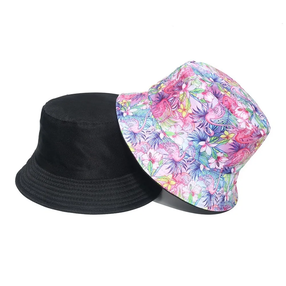 Flower Print Fisherman Hat for Women