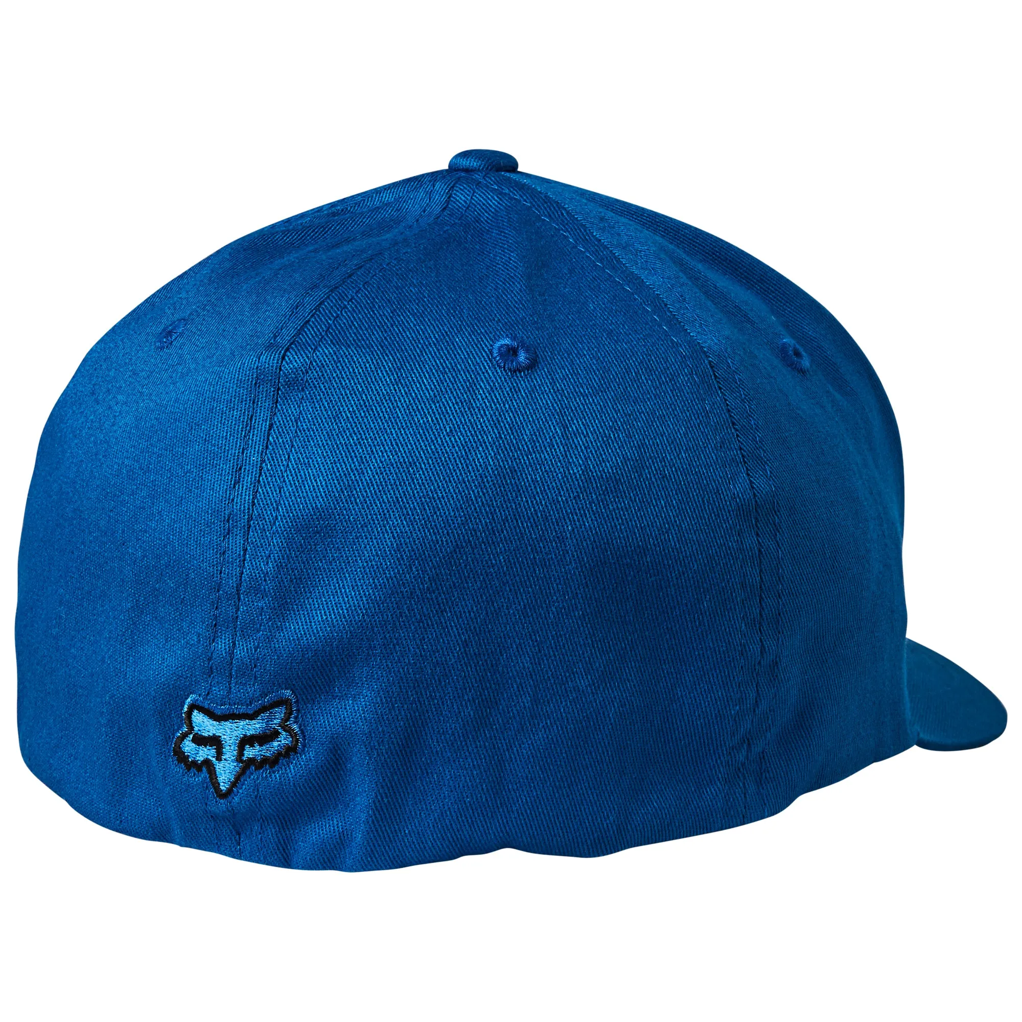 Fox Racing  Mens Flex 45 FlexFit Hat Baseball Cap Curved Bill Comfort Royal Blue - One