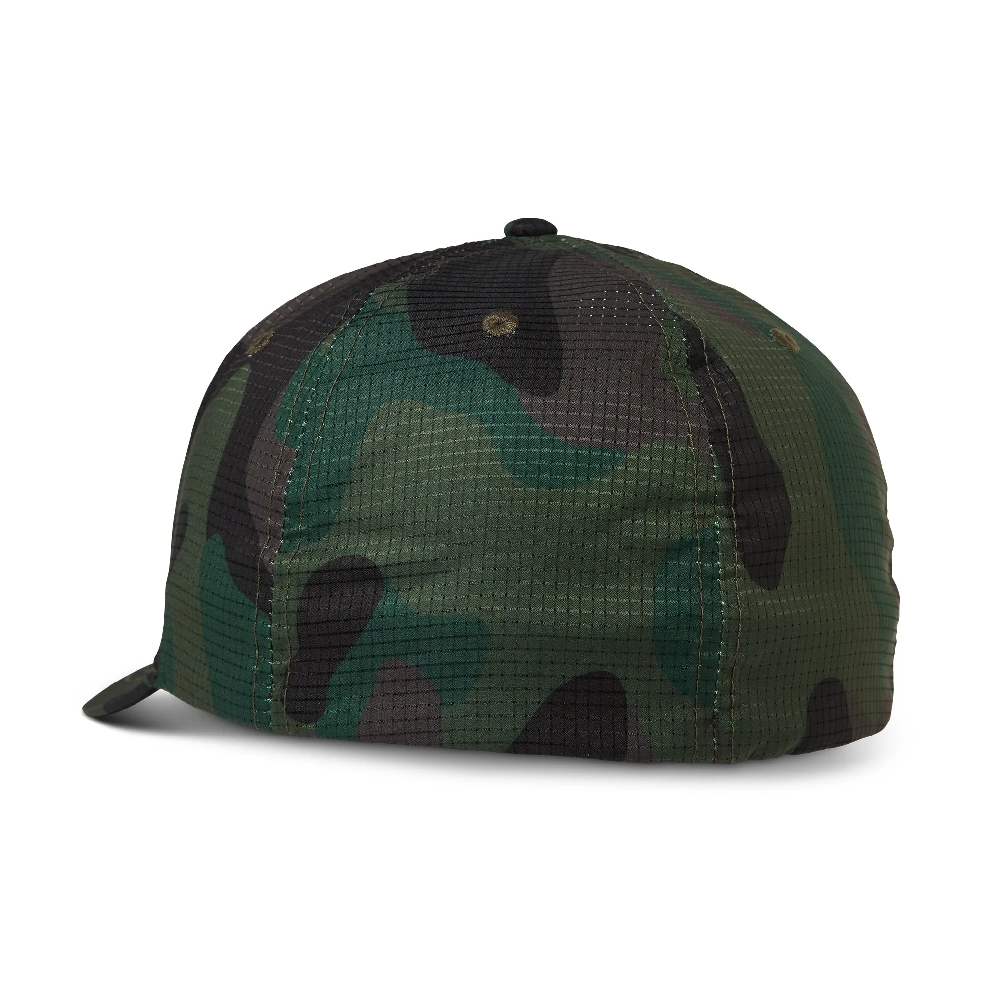 Fox Racing  Vzns Camo Tech Flexfit Baseball Hat Cap Lightweight Casual Green