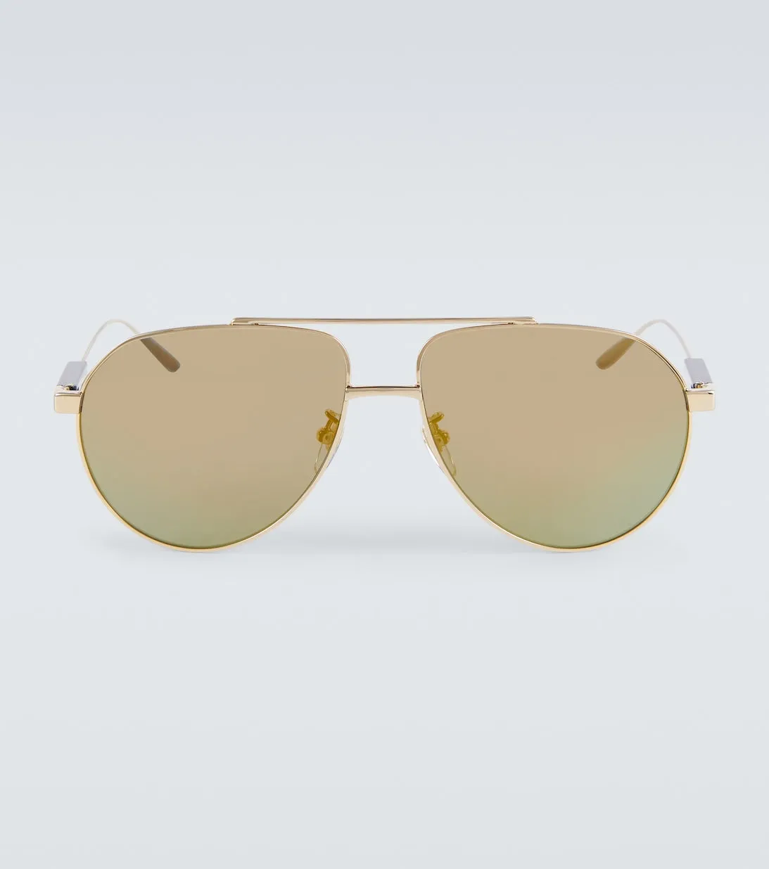 Gucci aviator sunglasses, gold