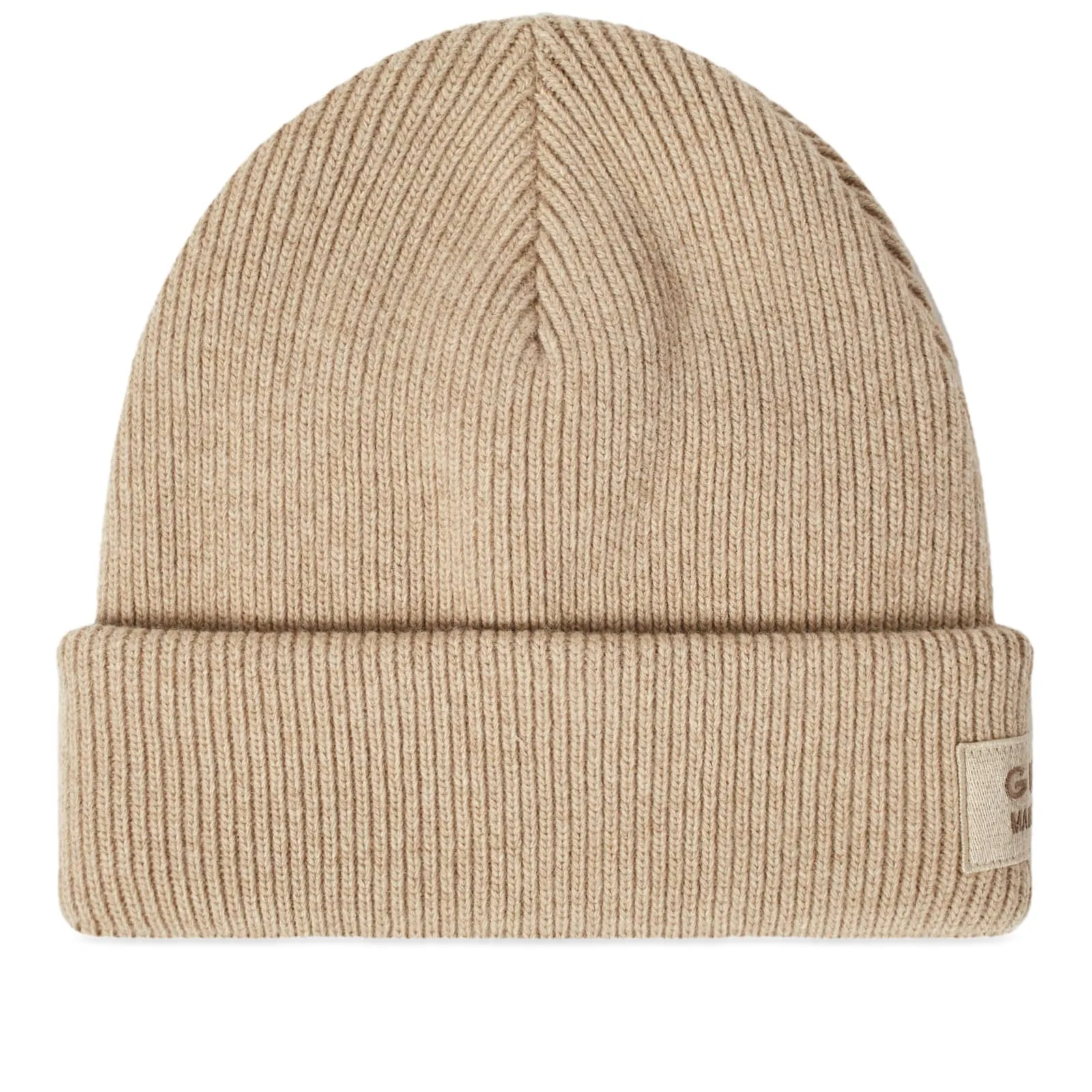 Gucci Patch beanie hat, beige