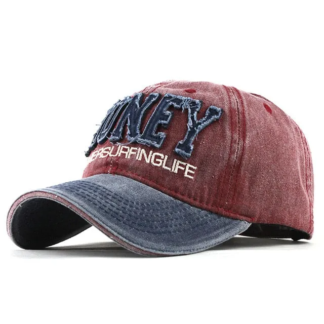 Honey Springlife Embroidered Patched Snapback Baseball Cap