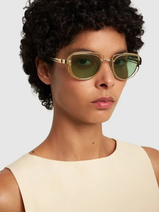 Kuboraum Berlin   H02 round metal sunglasses 