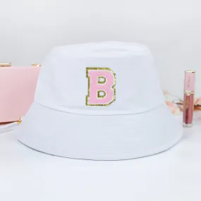 Letter Patch Bucket Hat