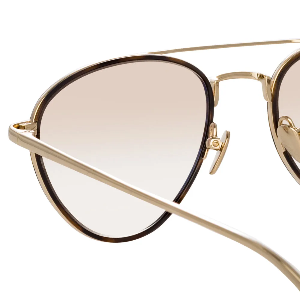 Linda Farrow Haye C10 Aviator Sunglasses