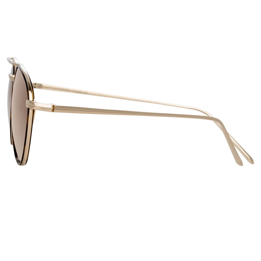 Linda Farrow Haye C10 Aviator Sunglasses