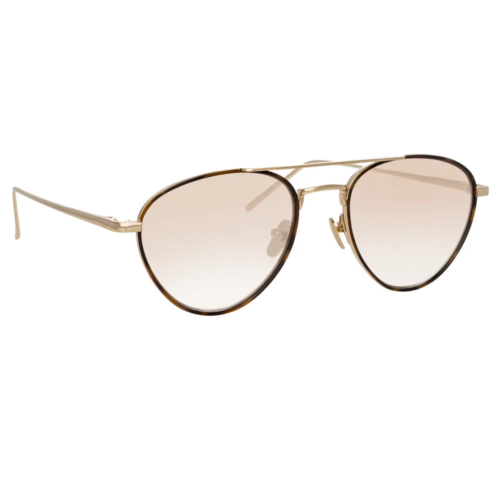 Linda Farrow Haye C10 Aviator Sunglasses