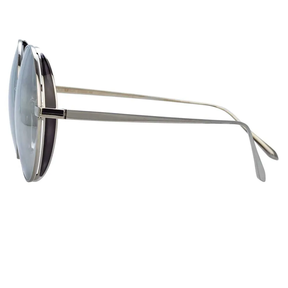 Linda Farrow Lockhart C3 Round Sunglasses