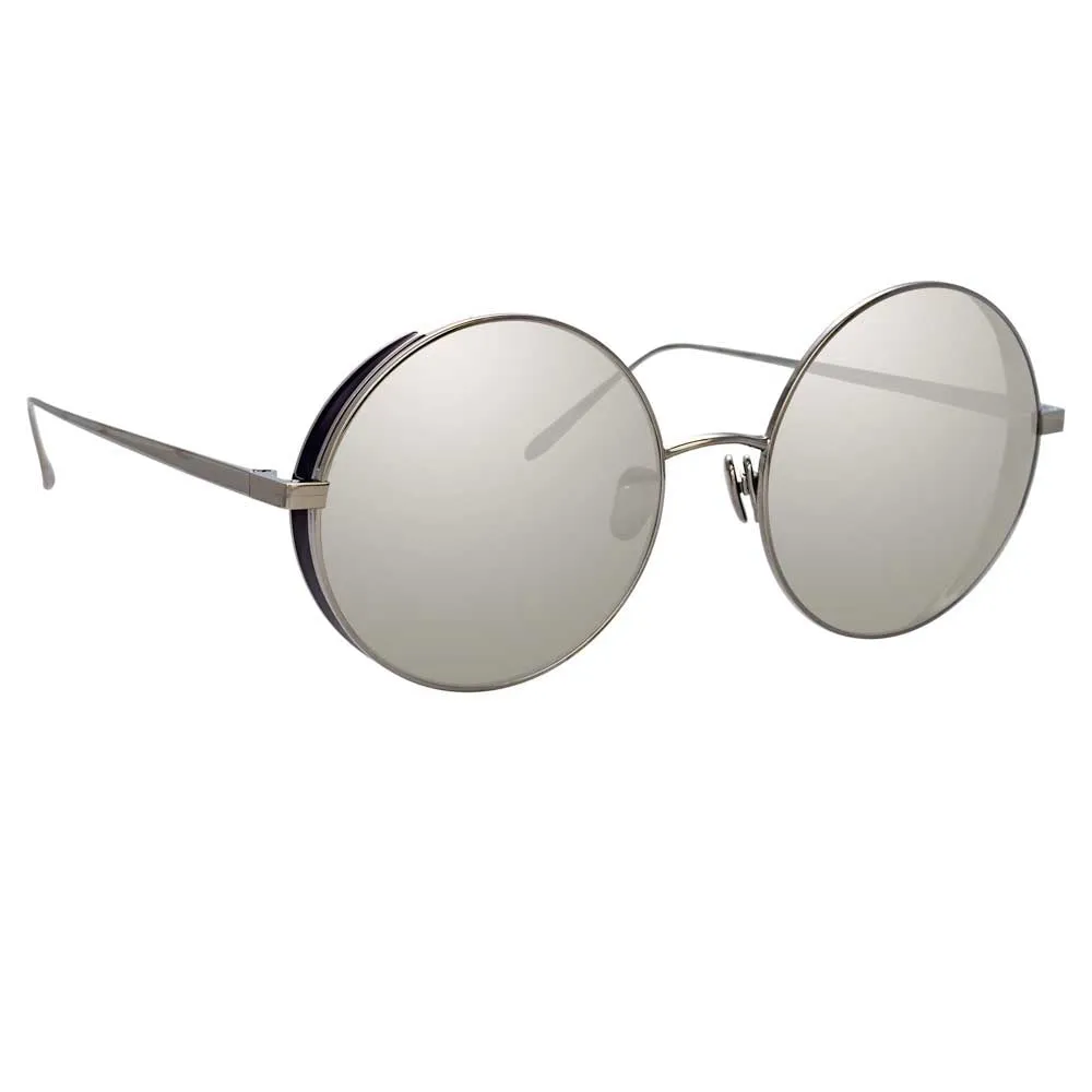 Linda Farrow Lockhart C3 Round Sunglasses