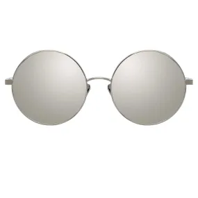 Linda Farrow Lockhart C3 Round Sunglasses